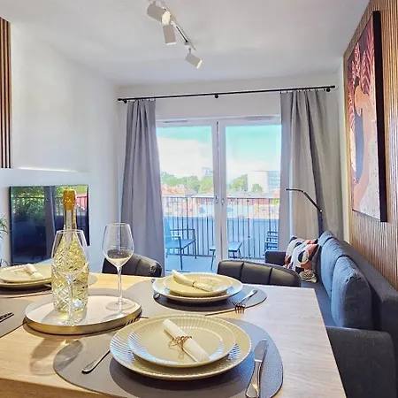 Apartment Baltic Waves B406 Z Sypialnia I Balkonem, Gratis Basen, Sauna, Gym Miedzyzdroje