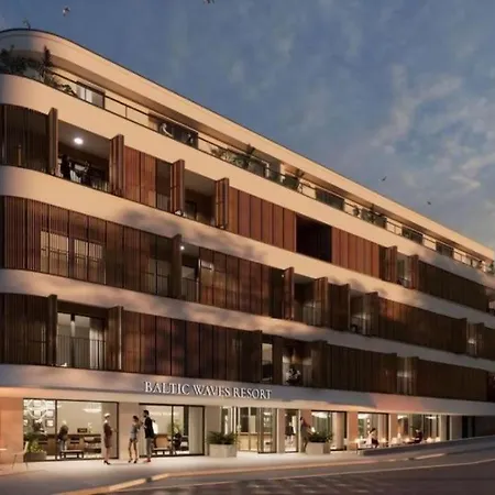 Baltic Waves B406 Z Sypialnia I Balkonem, Gratis Basen, Sauna, Gym Miedzyzdroje