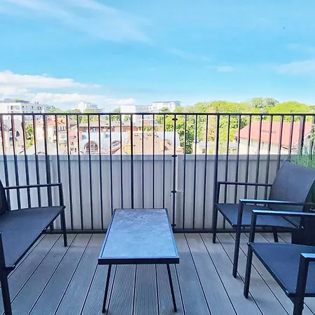 Apartment Baltic Waves B406 Z Sypialnia I Balkonem, Gratis Basen, Sauna, Gym *