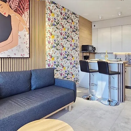 Baltic Waves B406 Z Sypialnia I Balkonem, Gratis Basen, Sauna, Gym Apartment Miedzyzdroje