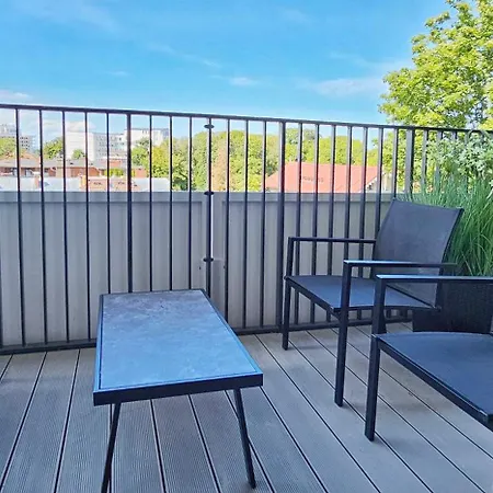 Apartment Baltic Waves B406 Z Sypialnia I Balkonem, Gratis Basen, Sauna, Gym