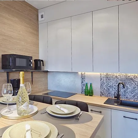Baltic Waves B406 Z Sypialnia I Balkonem, Gratis Basen, Sauna, Gym Lejlighed