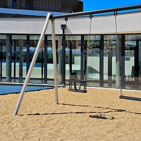 Apartment Baltic Waves B406 Z Sypialnia I Balkonem, Gratis Basen, Sauna, Gym *