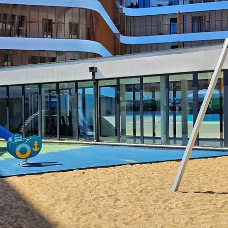 Baltic Waves B406 Z Sypialnia I Balkonem, Gratis Basen, Sauna, Gym Lejlighed