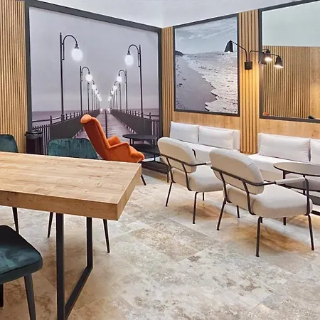 Apartment Baltic Waves B406 Z Sypialnia I Balkonem, Gratis Basen, Sauna, Gym