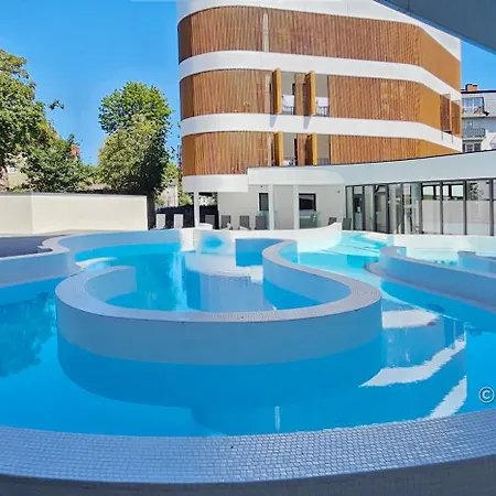 Baltic Waves B406 Z Sypialnia I Balkonem, Gratis Basen, Sauna, Gym * Miedzyzdroje
