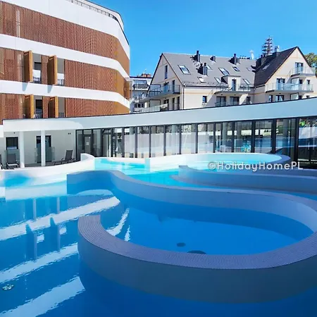 Baltic Waves B406 Z Sypialnia I Balkonem, Gratis Basen, Sauna, Gym Miedzyzdroje